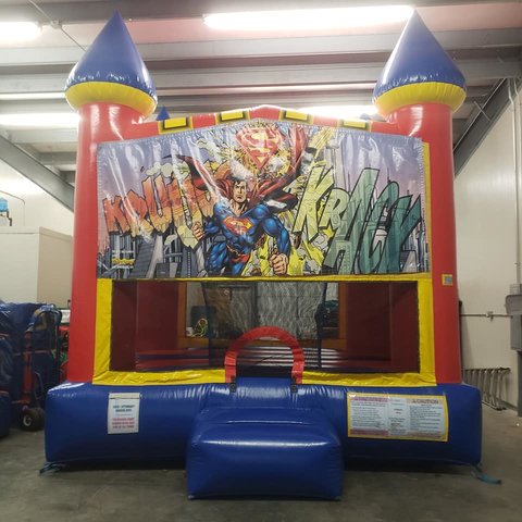 Superman Medium Bounce House