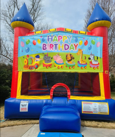 Happy Birthday 3 Medium Bounce House