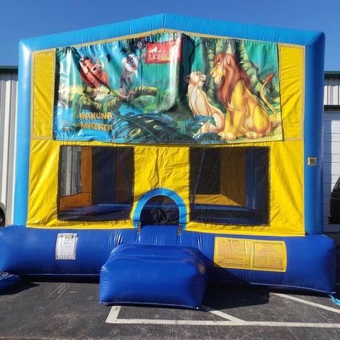 Lion King Bounce House Large