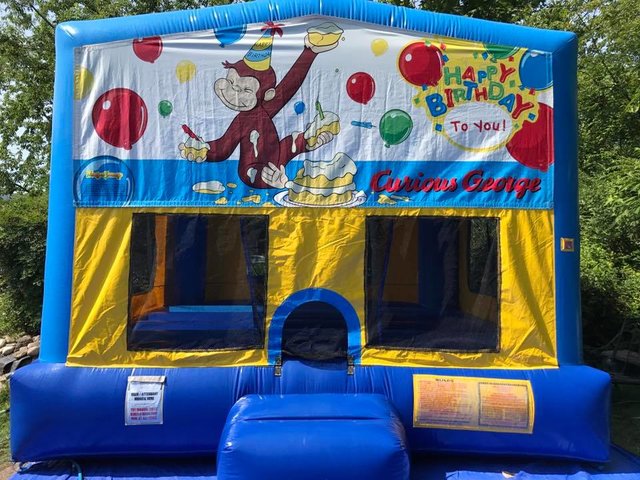 Curious George Bounce House Large