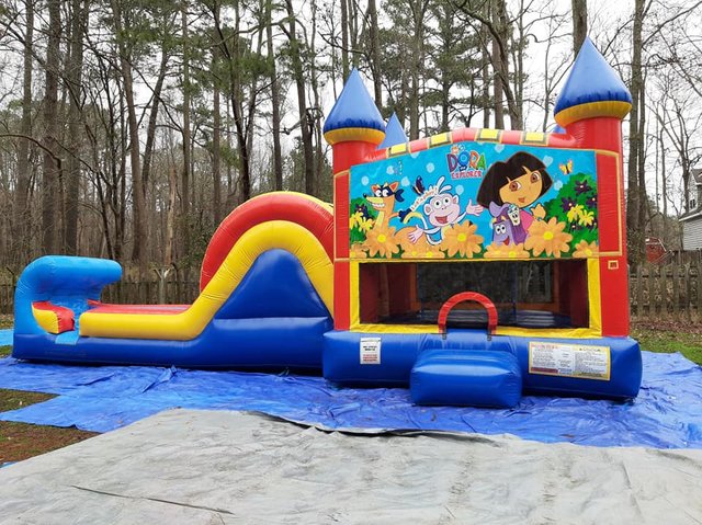 Dora Castle Single Slide Wet Combo