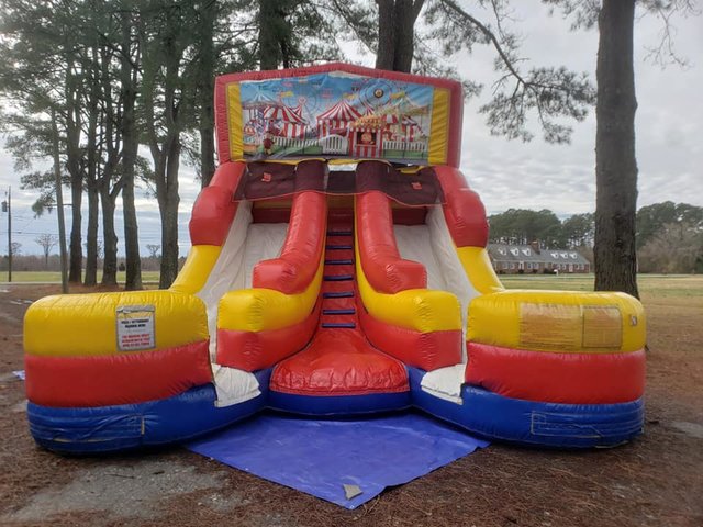Carnival Double Wet Slide