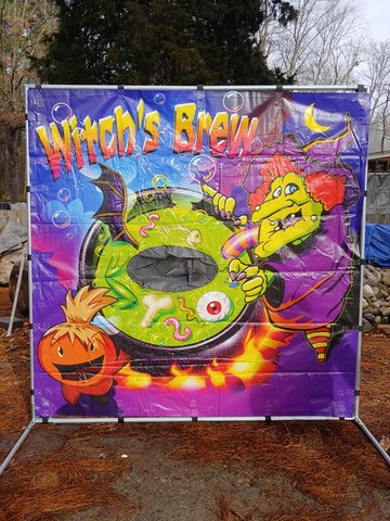 Witches Brew Halloween Frame Game