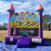 Happy Birthday 3 Dazzling Medium Bounce House