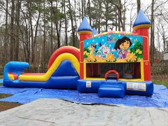 Dora Castle Single Slide Wet Combo