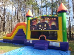 Halloween 1 Castle Double Slide Dry Combo