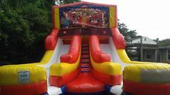 Circus Double Wet Slide