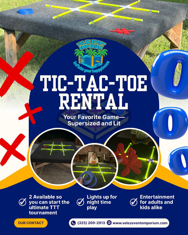 Tic-Tac-Toe Yard Game