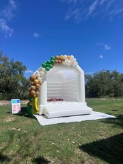 White Bounce House