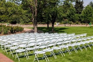 White Plastic Party Chairs
