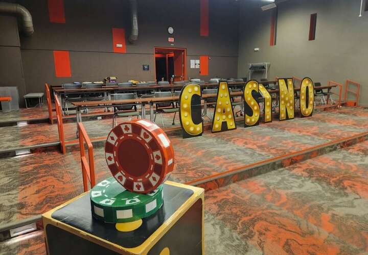 Vertical Entertainment Casino Night at Billerica MA corporate event