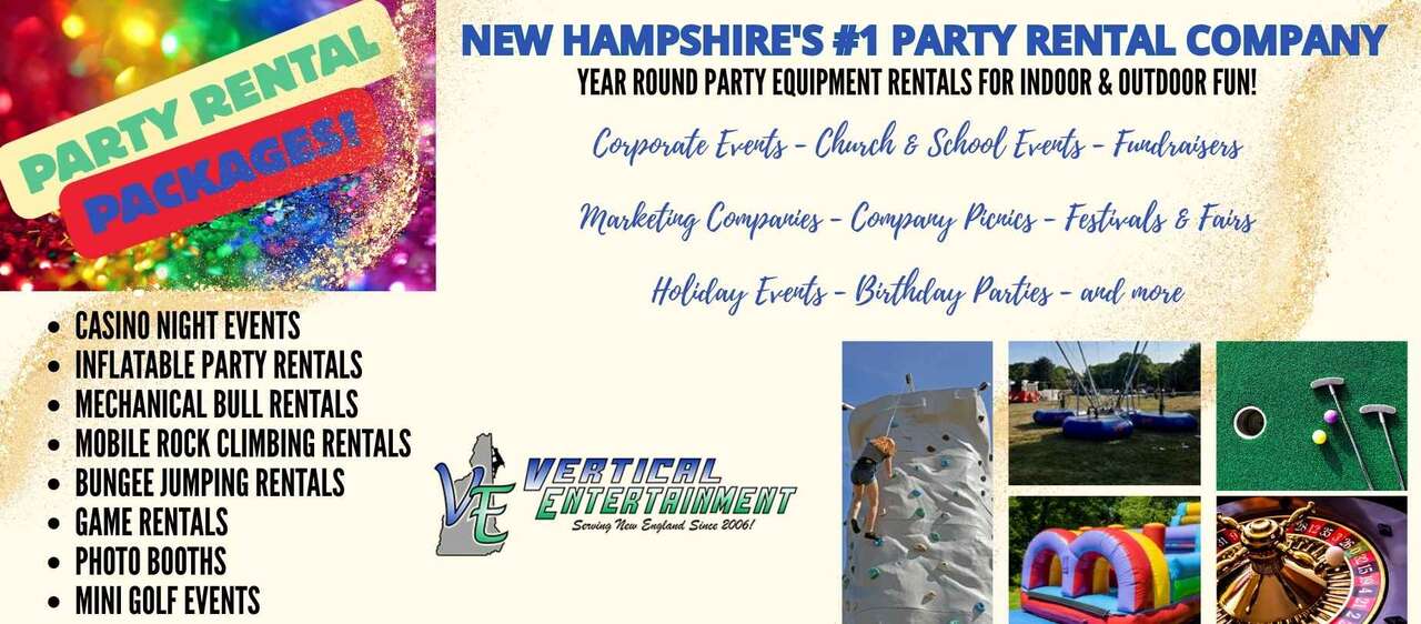 New Hampshire Party Rentals near me