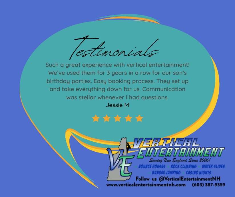 Birthday Party Review in Concord NH by Vertical Entertainment Birthday Party Review in Concord NH by Vertical Entertainment