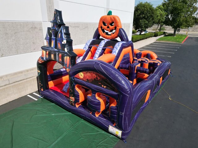 Halloween Dual Obstacle Course