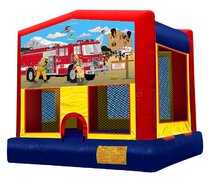Firefighter Bounce House Package