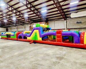Four-Piece 140' Obstacle Course Extreme