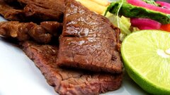 Grilled Steak Tips Full Pan