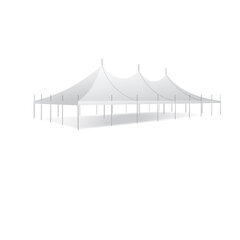 40' x 80' White Pole Tent