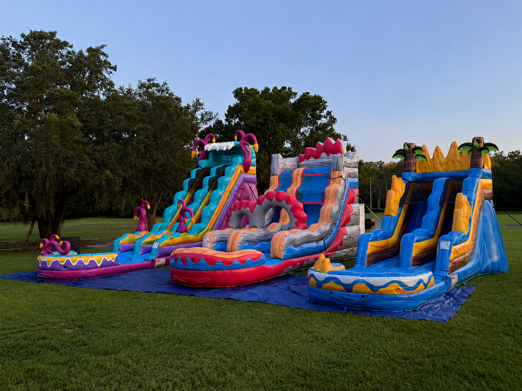Water slide rental party in St. Cloud Florida
