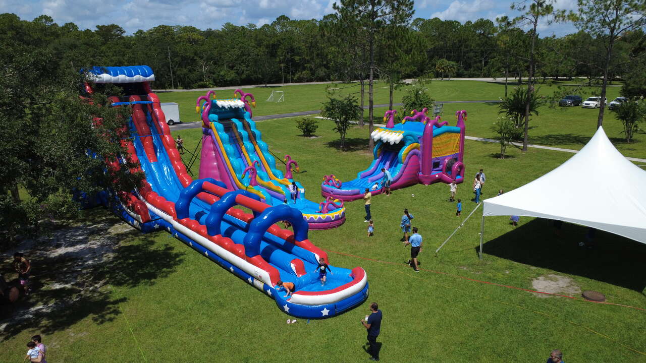Vogel's Party Rentals event setup in Central Florida