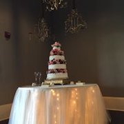 Lights Under Cake Table