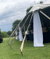 Tent Pole Draping