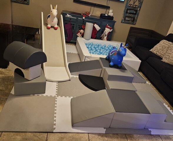 Soft Play set up no ball pit