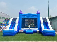 🎉 New unit! Use&nbsp;BLOCKPARTY10&nbsp;for 10% off&nbsp;Twin Power Water Slide! &nbsp;Limited time!