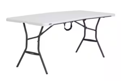 Lifetime 6ft folding table