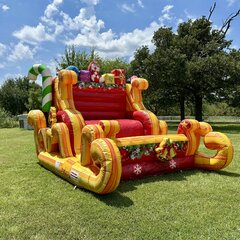 Santa Sleigh - Photo Op Prop