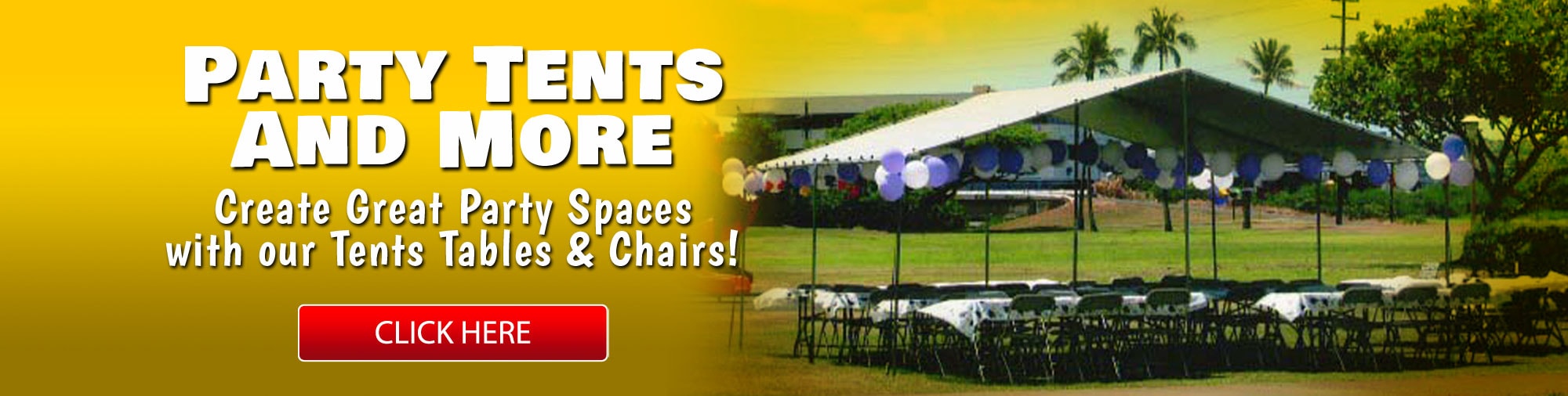Tent Table & Chair Rentals