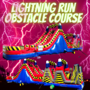 Lightning Run Wet/Dry Dual Obstacle/Slide