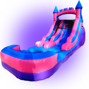 12ft. Magical Pink Princess Water slide