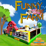 Funny Farm Toddler Interactive Bounce House
