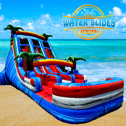 20ft. Baja Splash Dual Lane Water Slide