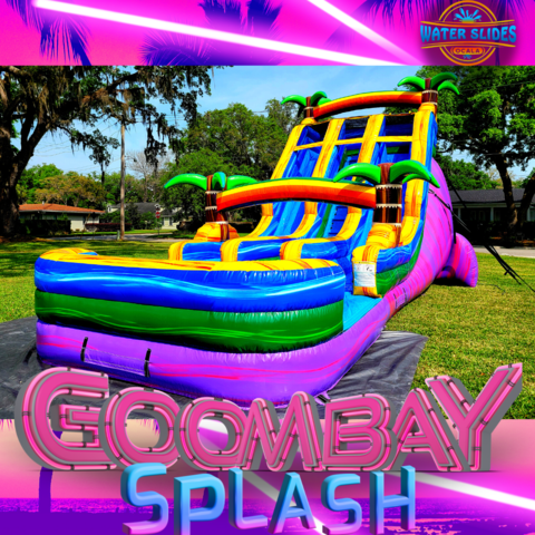 20ft. Goombay Splash Dual Lane Water Slide 