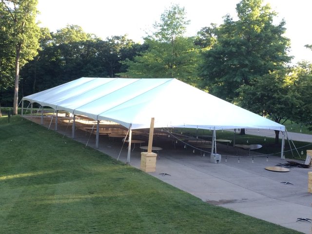 40' X 180' Frame Tent