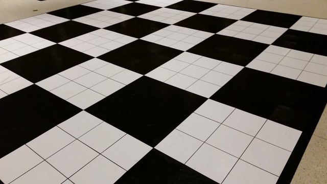12' X 12' Black & White Dance Floor