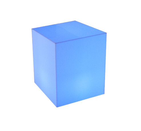 LED Cube Side Table