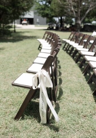 Walnut Garden Chair (Ivory Cushion) 