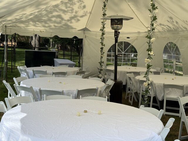 Tent: Floral Pole Service Add-On