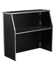 Portable Bar - 6ft - Black Marble