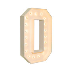 "O" 4 Foot Bold Marquee Letter	