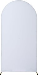 White 7.2 FT Spandex Arch Cover 