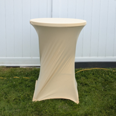 Cocktail Table Covers - Champagne Tablecloth