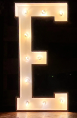 'E' 3 Foot Bold Marquee Letter