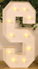 'S' 4 Foot Bold Marquee Letter	