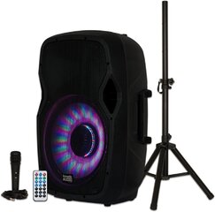 Speaker with Stand & 2 Wireless Mics