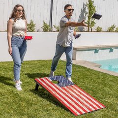 USA Red, White, & Blue Corn Hole Boards