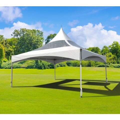 20 feet by 20 feet High Peak Tent